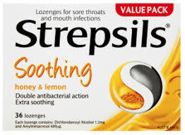 STREPSILS Honey & Lemon 36 Lozenges